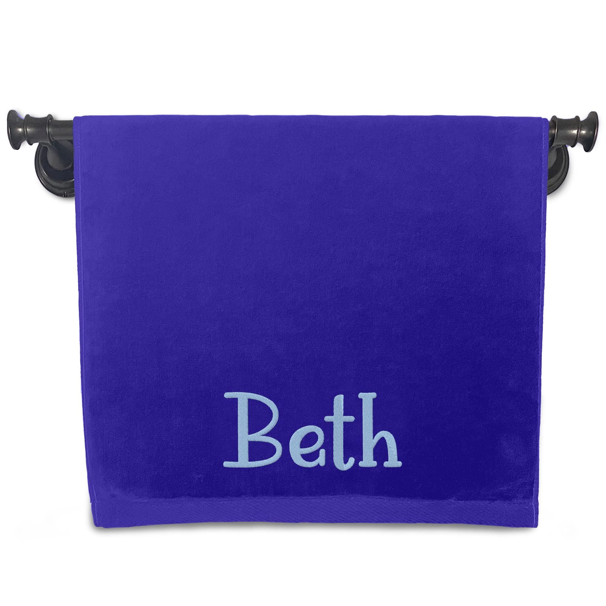 Custom Embroidered Monogrammed Hand Towel 16