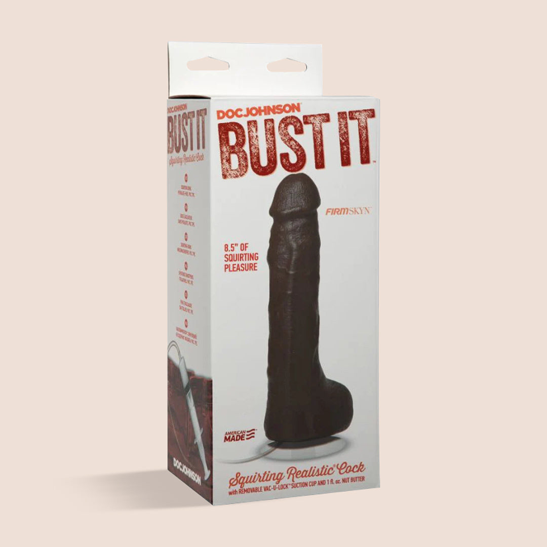 Realistic Squirting Dildo with Removable Vac-U-Lock Suction Cup - Adult Toy for Couples & Solo Play - Perfect for BDSM, Roleplay & Spicing Up Your Sex Life