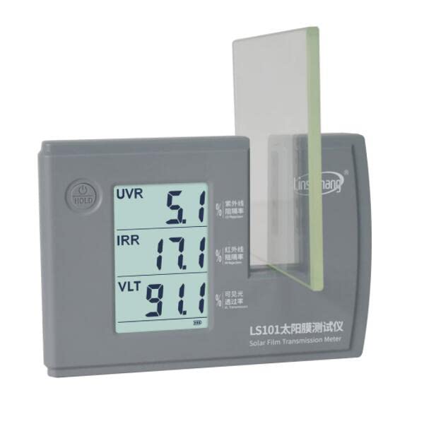 Linshang LS101 Digital Window Tint Meter - Solar Glass Film Transmission Tester for Measuring UV/IR Blocking & Visible Light Transmittance | Perfect for Auto Tinting, Home Window Films & Architectural Glass Testing