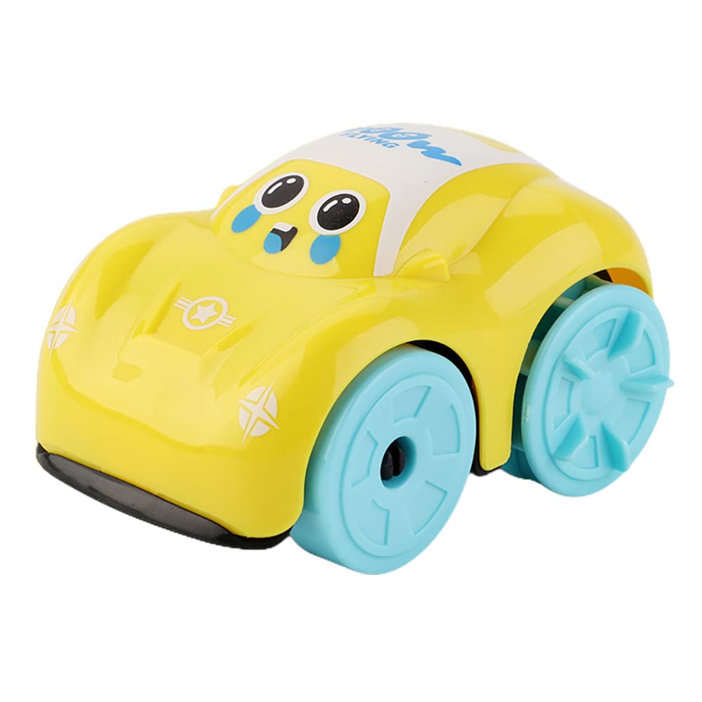**Wind-Up Amphibious Car Toy - Dual Mode Bath & Land Vehicle for Kids, Waterproof Yellow Toy Car - Perfect for Bathtub Play & Outdoor Fun**