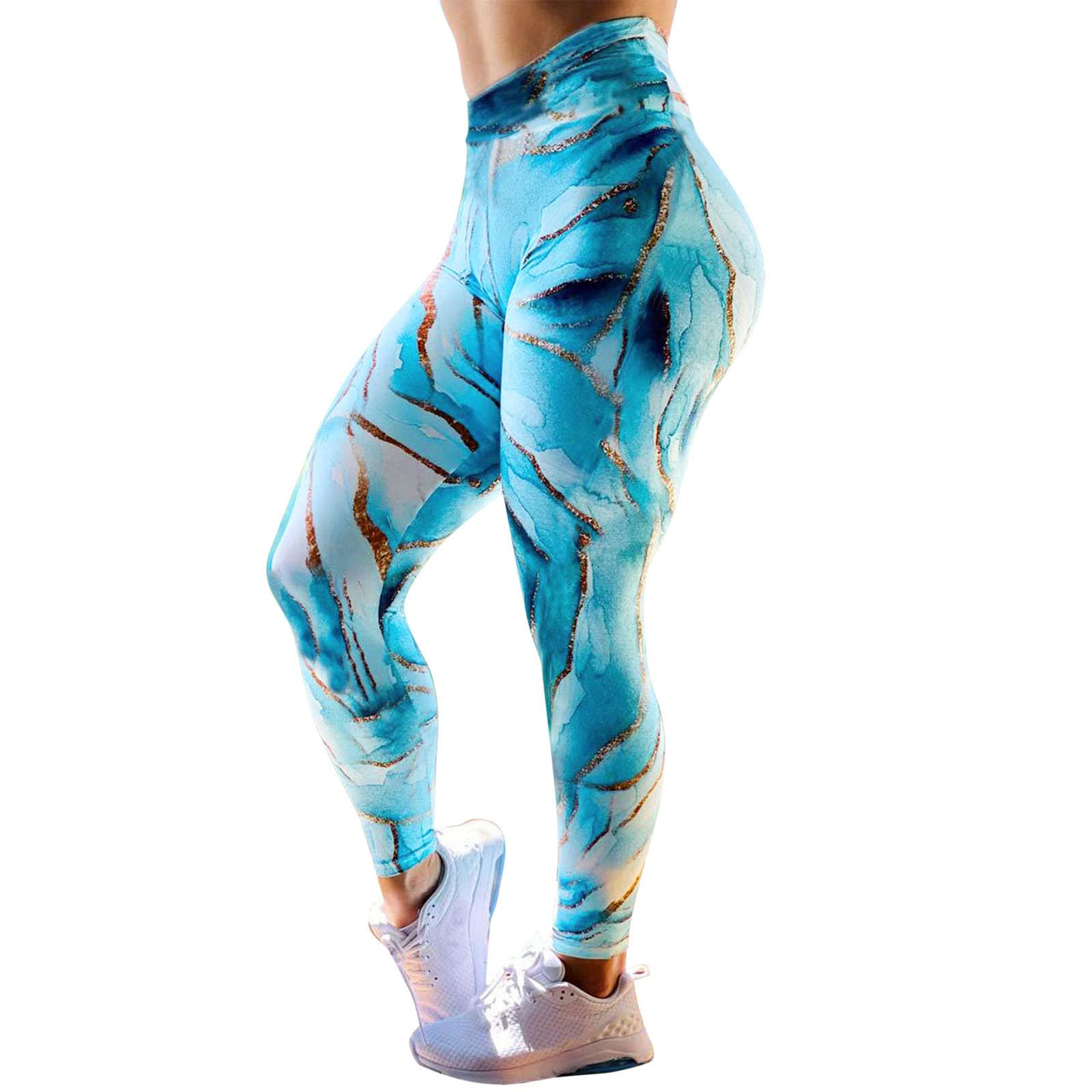 Women's High Waisted Reflective Workout Leggings - Butterfly Yoga Pants for Running, Gym & Fitness | Perfect for Yoga, Jogging & Active Lifestyle