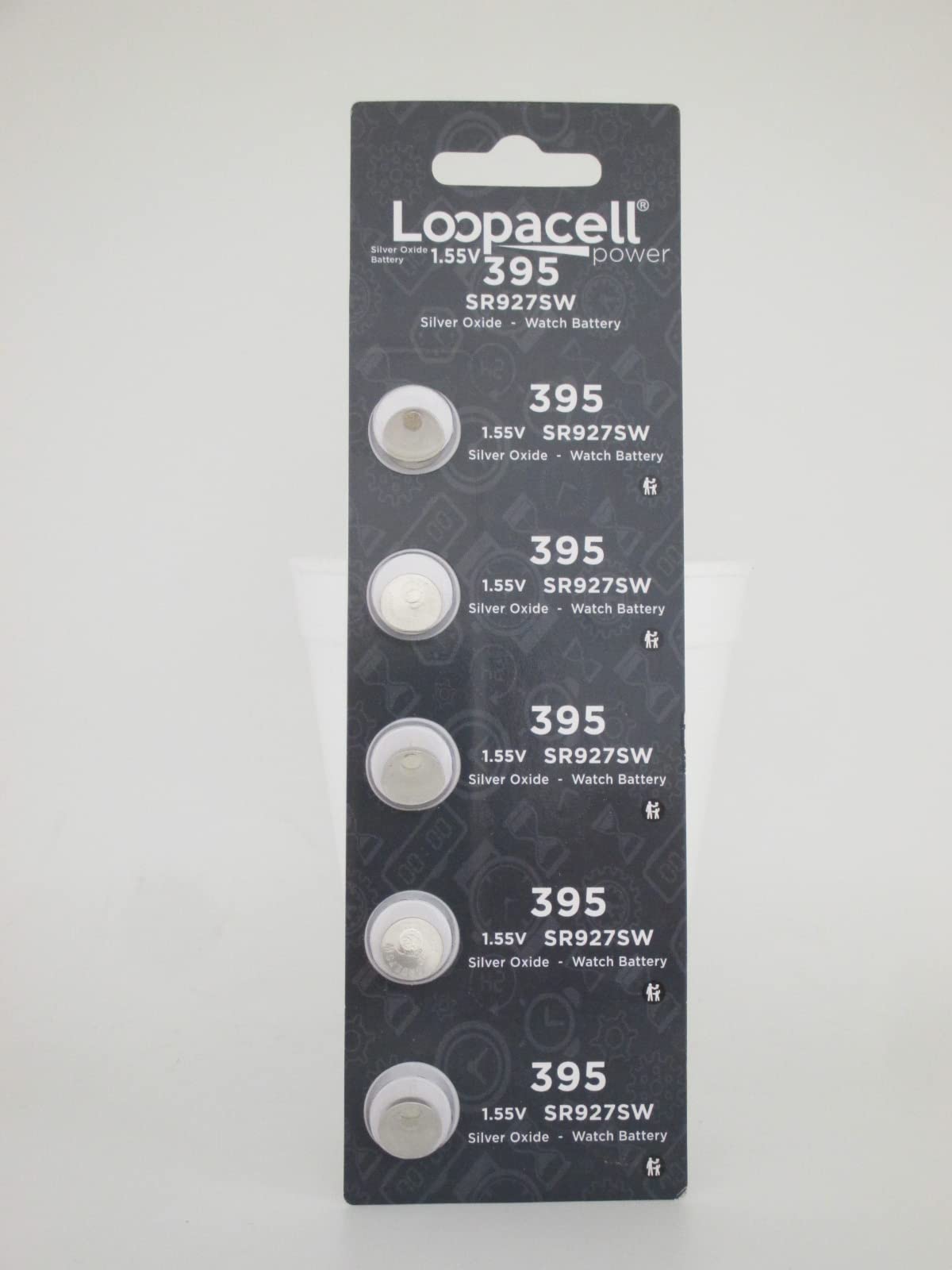 SR927W 1.55V Silver Oxide Watch Batteries (10-Pack) - Long Lasting Coin Cell Battery for Watches, Calculators, Key Fobs & Small Electronics | Perfect for Timepieces, Mini Flashlights, Doorbells & Electronic Gadgets