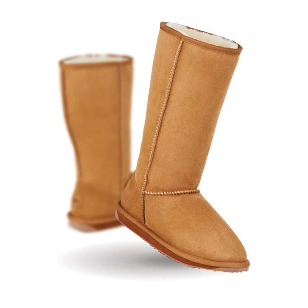 Emu Women's Stinger Hi Boots - Chestnut Brown Winter Snow Boots for Women | Waterproof & Warm | Perfect for Hiking, Snowy Weather & Outdoor Adventures