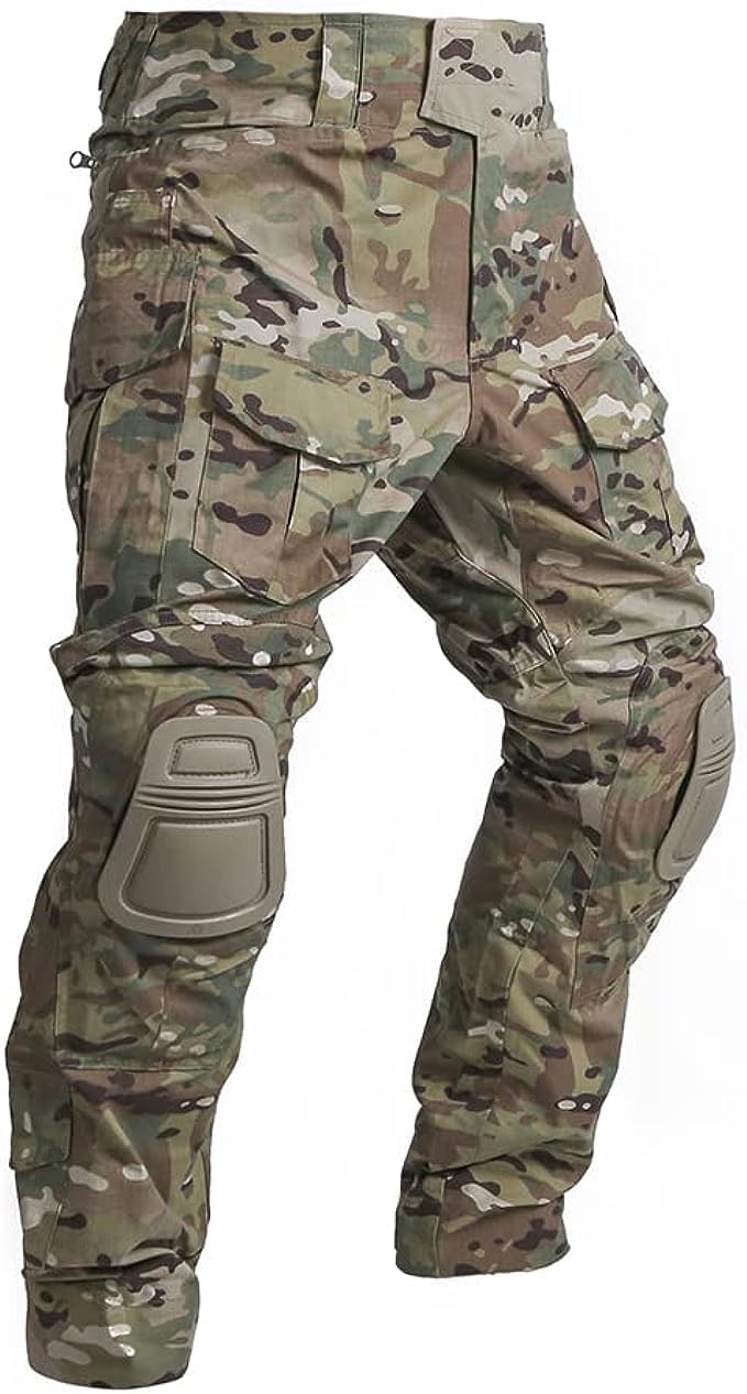 EMERSONGEAR G3 Paintball Pants with Knee Pads - Tactical Combat Pants for Men, Army Airsoft BDU Outdoor Trousers | Perfect for Paintball, Airsoft, Tactical Training & Outdoor Adventures