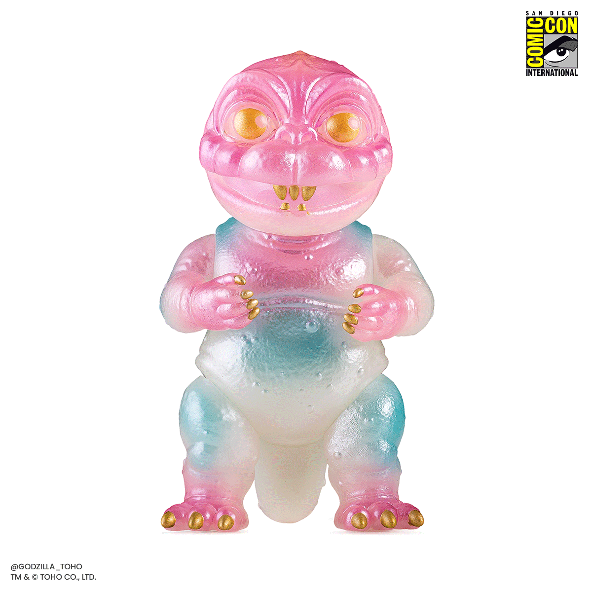 All Monsters Attack Soft Vinyl Figure Set - Cherry Blossom Glow in The Dark Edition | Collectible Anime Figures for Display & Home Decor