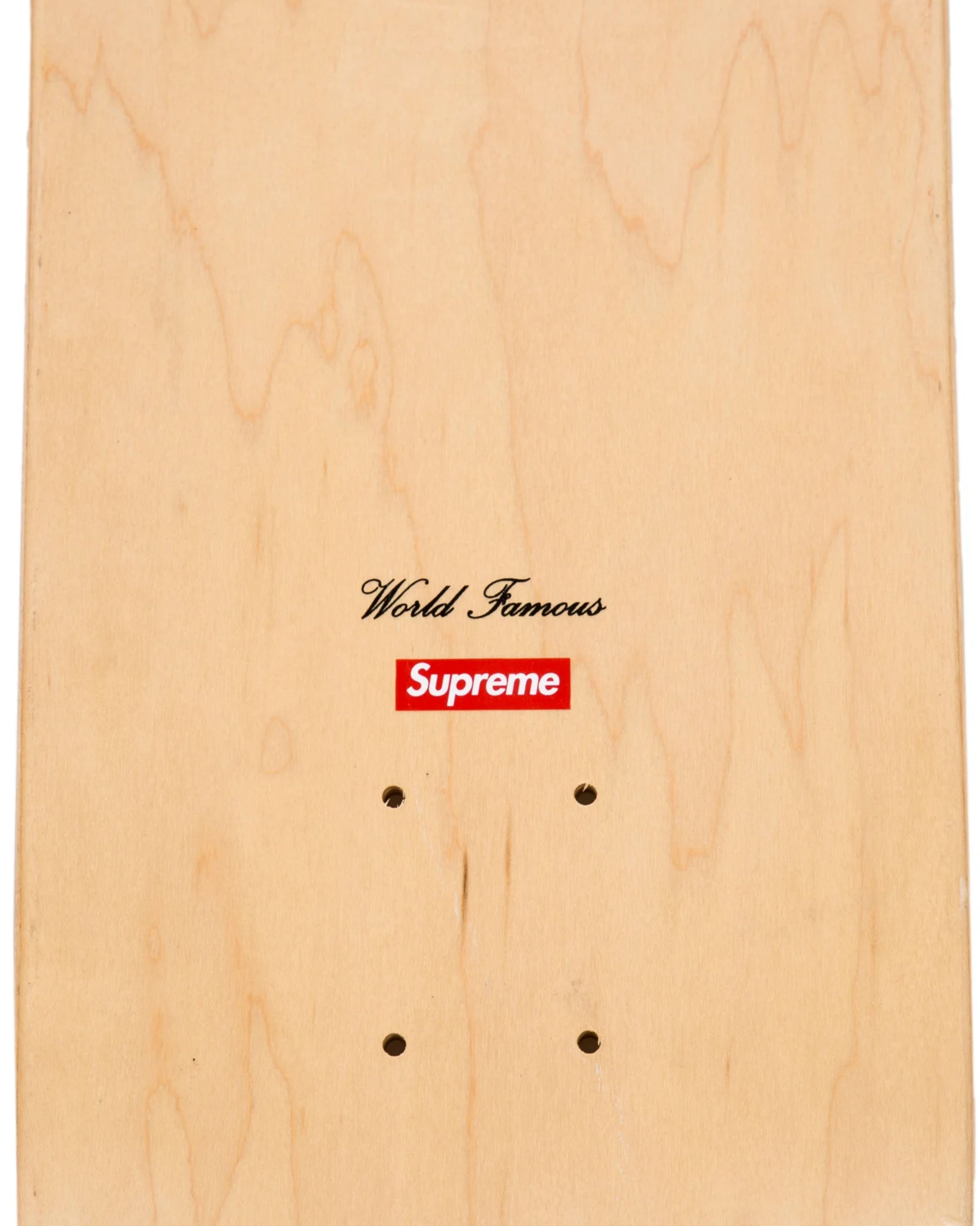 2013 Supreme Silver Bling Box Logo Skateboard Deck - Limited Edition Collectible for Skateboarding & Streetwear Fashion Enthusiasts