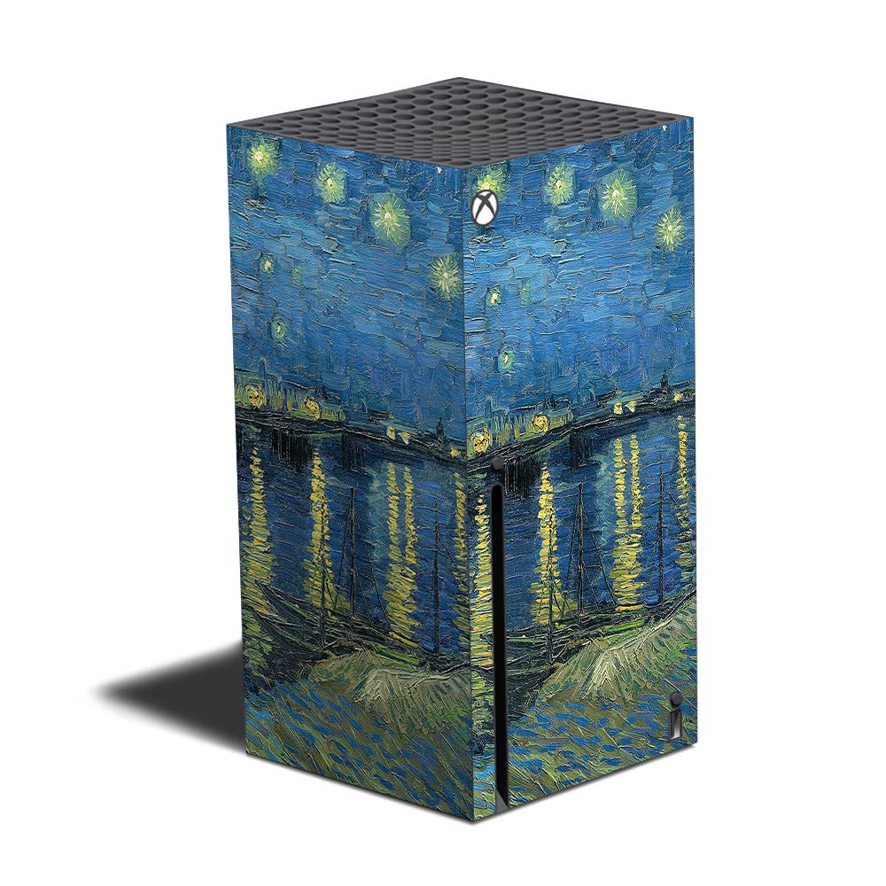 MIGHTY SKINS Xbox Series X Vinyl Skin Wrap - Over The Rhone Design | Protective & Durable Decal Cover | Easy to Apply & Remove | Made in USA | Perfect for Gaming Setups & Console Customization