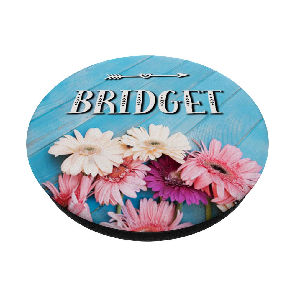 Bridget Flowers Gift - Rose Pink, Blue, Black Barnboard Floral Arrangement for Home Decor, Wedding Centerpiece & Romantic Gifts