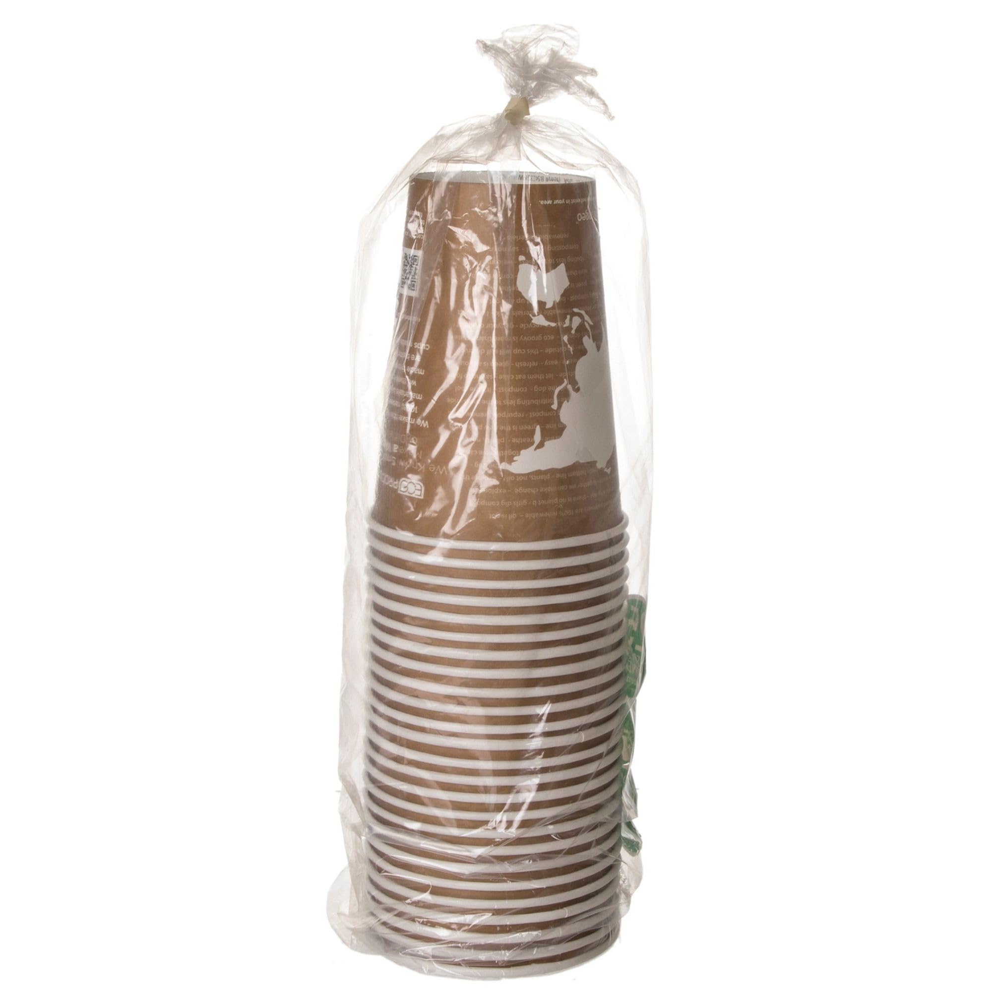 ECO PRODUCTS Compostable 32oz Lined Paper Food Bowls - Case of 500, Plant-Based PLA Lined Disposable Containers | BPI-Certified, ASTM Compliant | Perfect for Restaurants, Catering & Eco-Friendly Events | Sustainable Alternative to Plastic Bowls