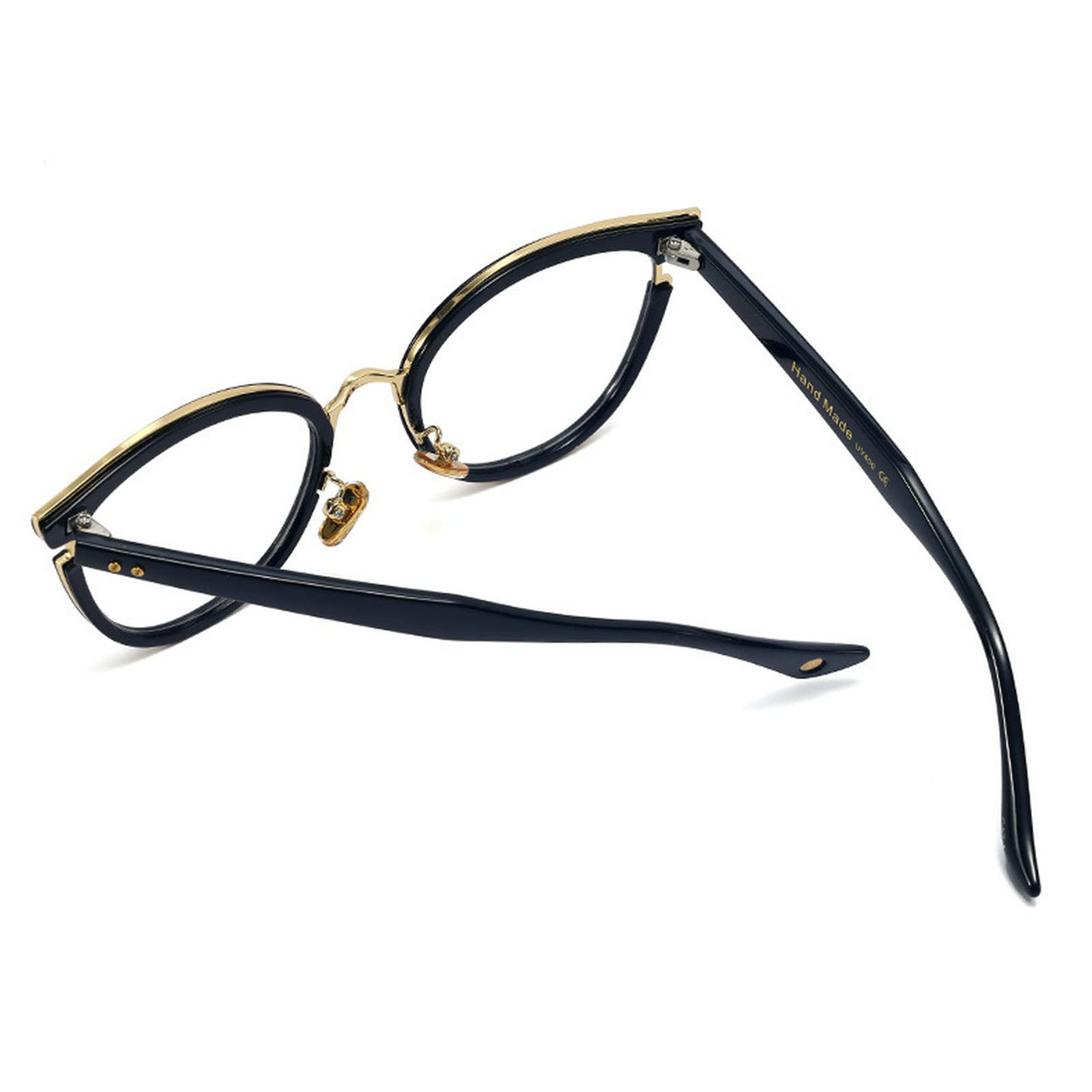 Willochra Cat Eye Bifocal Blue Light Blocking Glasses - 2 Pack Round Magnifying Computer Reading Glasses for Women - Perfect for Office Work, Screen Time & Reading