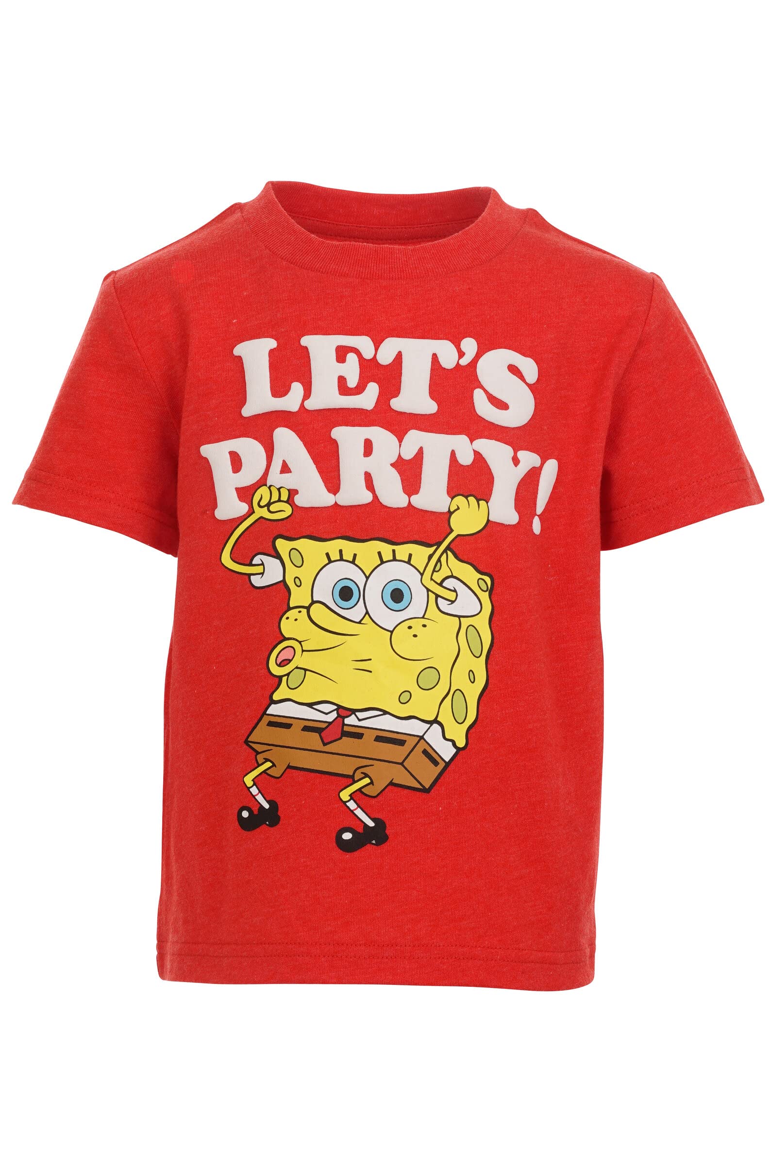 Spongebob Squarepants Squidward 3 Pack Kids T-Shirts - Toddler to Big Kid Sizes (2T-12) | Cartoon Character Tees for School, Play & Family Outfits