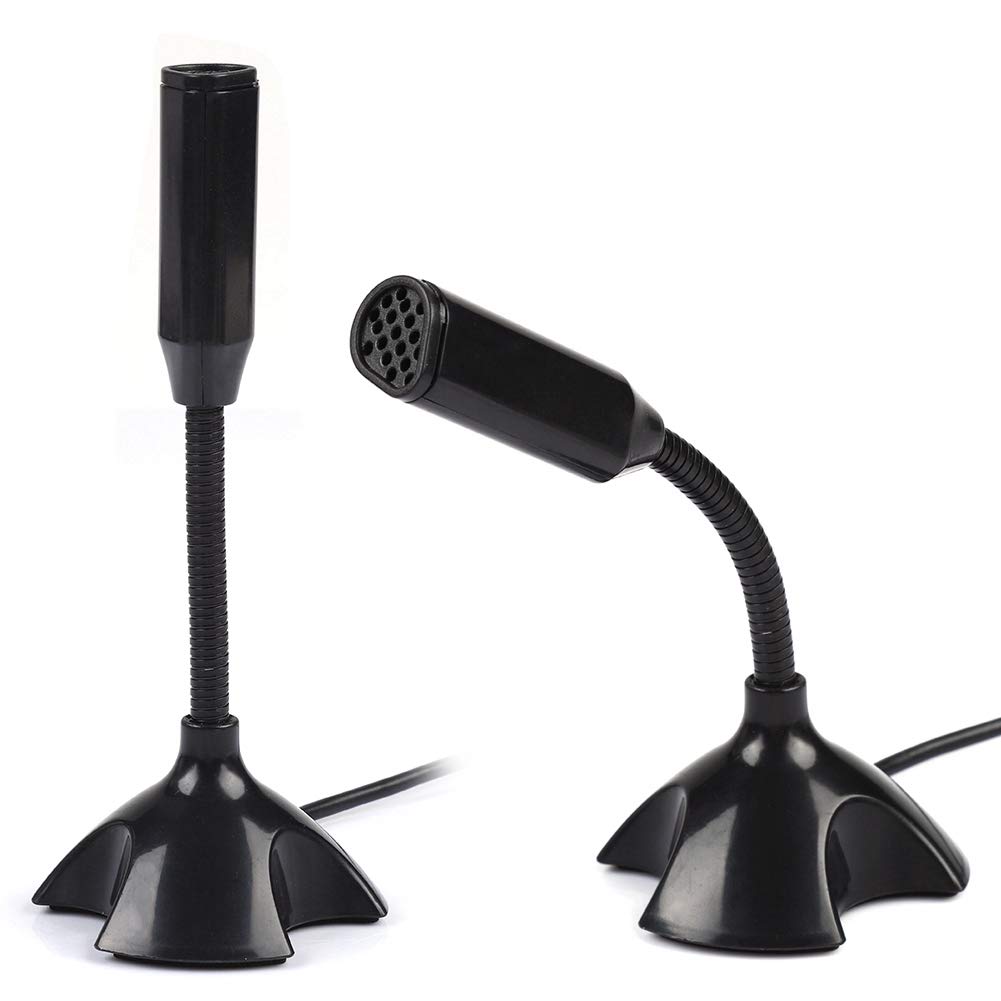 Wendry Professional USB Condenser Microphone - High Sensitivity, Low Noise Mini USB 2.0 Mic for PC/Laptop - Perfect for Gaming Streams, Zoom Meetings, Podcasting, Voice Chat & Online Singing