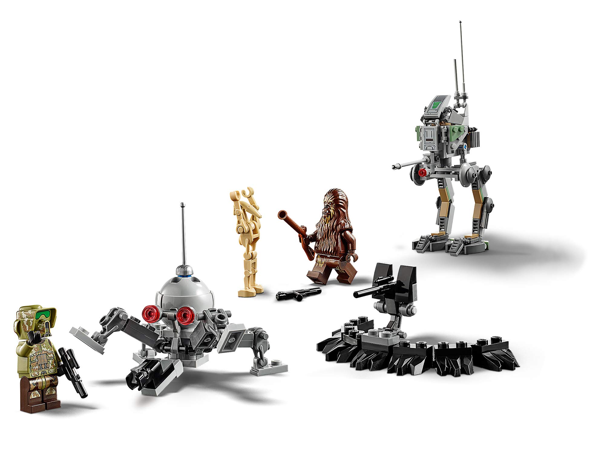 LEGO 75261 Star Wars Clone Scout Walker 20th Anniversary Edition - Buildable Toy for Kids & Collectors - Perfect for Star Wars Fans, Display & Play