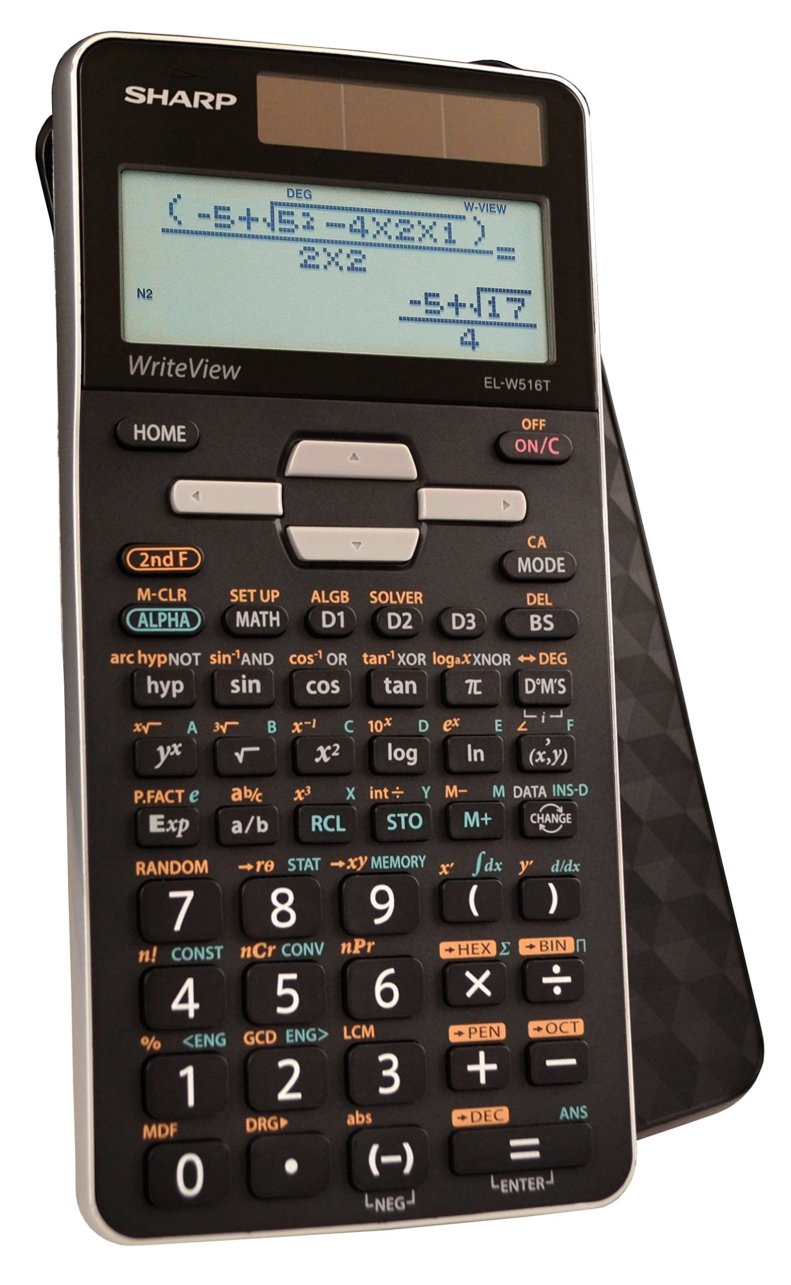 Sharp EL-W516XBSL Advanced Scientific Calculator for Engineering & College Students - Perfect for Calculus, Algebra, Statistics & Physics Classes
