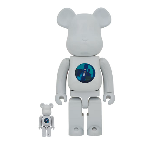Be@rbrick PiL Chrome Version 100% & 400% Collectible Figure Set - Limited Edition Bearbrick for Display & Gifts