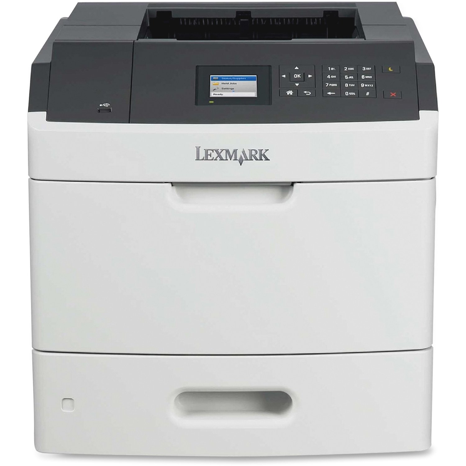 Certified Refurbished Lexmark MS810N Laser Printer with Drum & Toner - 40G0100 4063-210 Model - 90-Day Warranty - Ideal for Home Office & Small Business Printing Needs