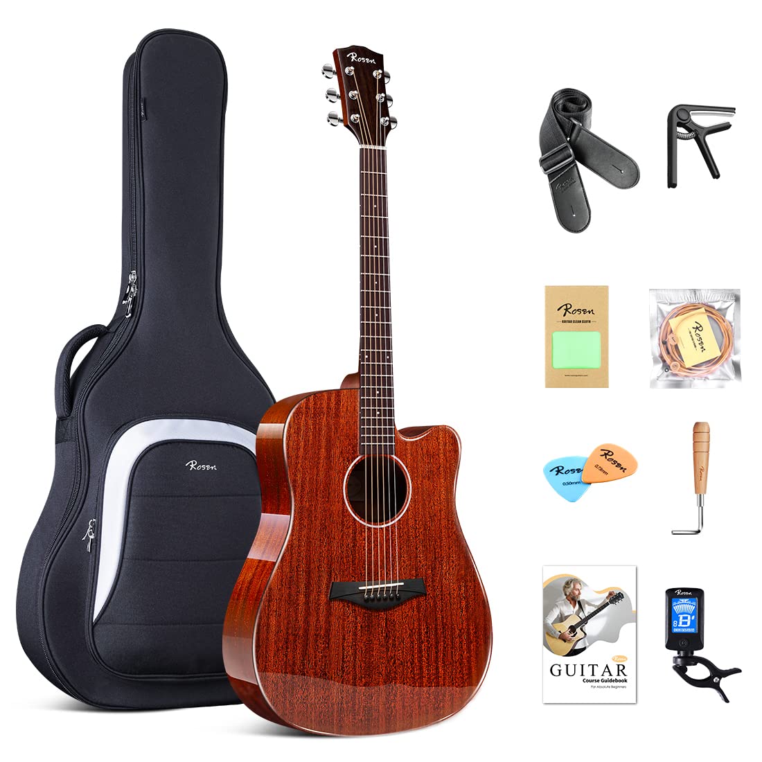 Rosen G31 Dreadnought Acoustic Guitar - 41