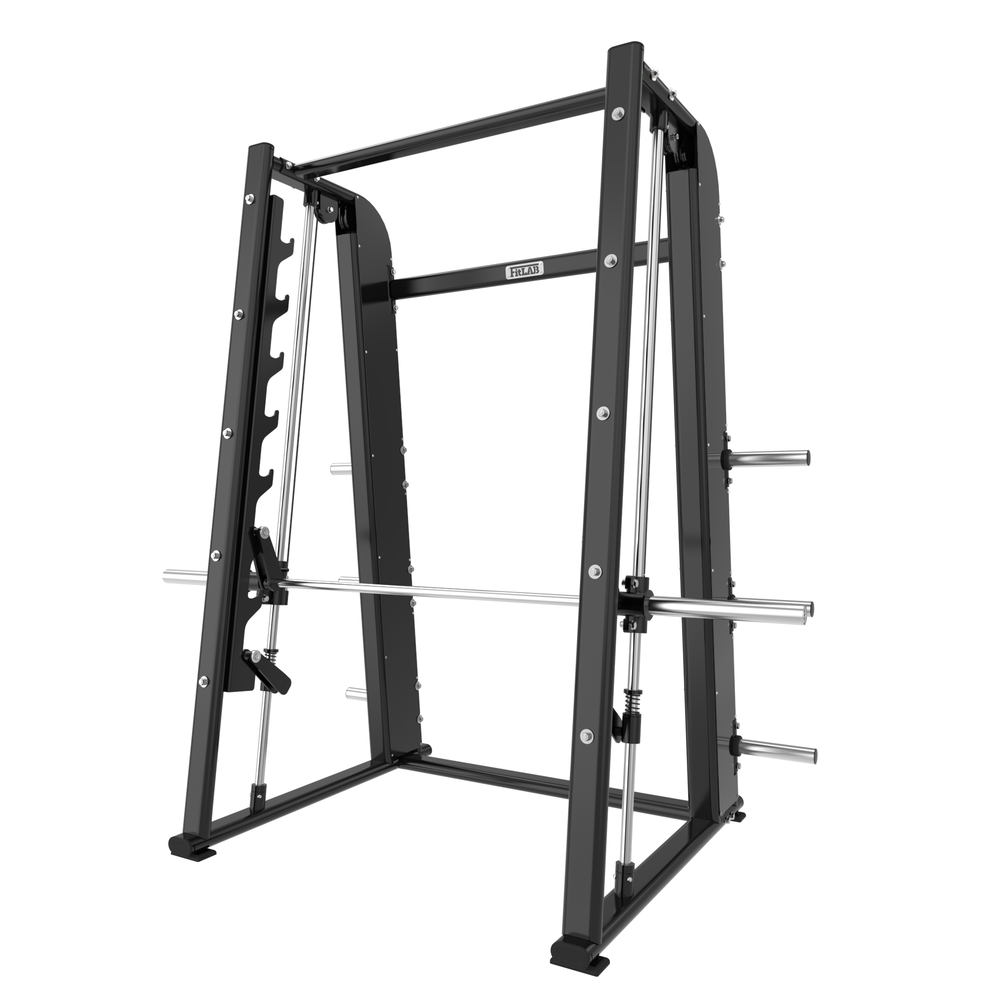 Fitlab Commercial Smith Machine - Heavy Duty Gym Equipment for Home & Commercial Use | Perfect for Strength Training, Weight Lifting & Fitness Workouts