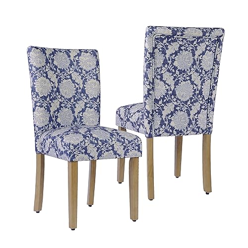 Blue Floral Print