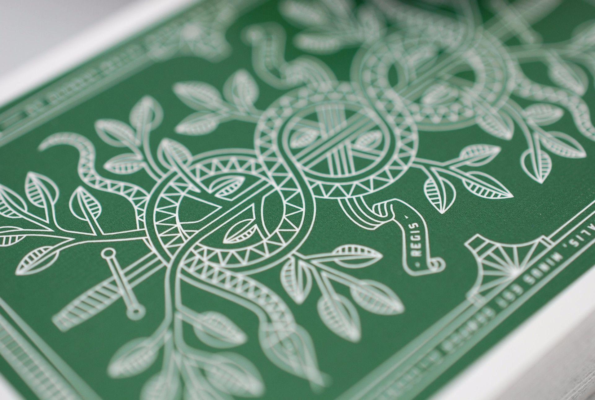 Premium Green Monarchs Playing Cards - Elegant & Durable Poker Deck for Magic Tricks, Cardistry & Casino Nights - Perfect for Game Nights, Poker Parties & Professional Performances
