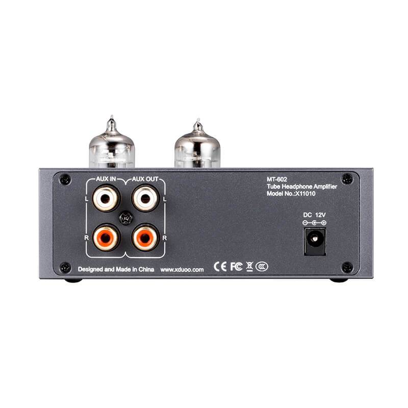 xDuoo MT 602 Dual 6J1 Tube Hybrid Class A Headphone Amplifier - Perfect for Audiophiles & Home Studio Recording