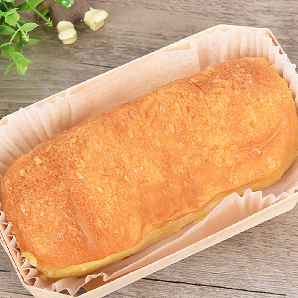 Hemoton 10-Piece Bread Loaf Pan Set - Nonstick Wooden Baking Pans for Homemade Bread, Cakes & Pastries - Perfect for Kitchen Baking Supplies, Holiday Baking & Gift Giving