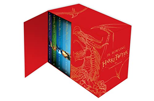 Harry Potter Complete Book Set - 7 Hardcover Novels by J.K. Rowling | Magical Fantasy Series for Kids & Adults | Perfect for Gifts, Collectors & Potterheads