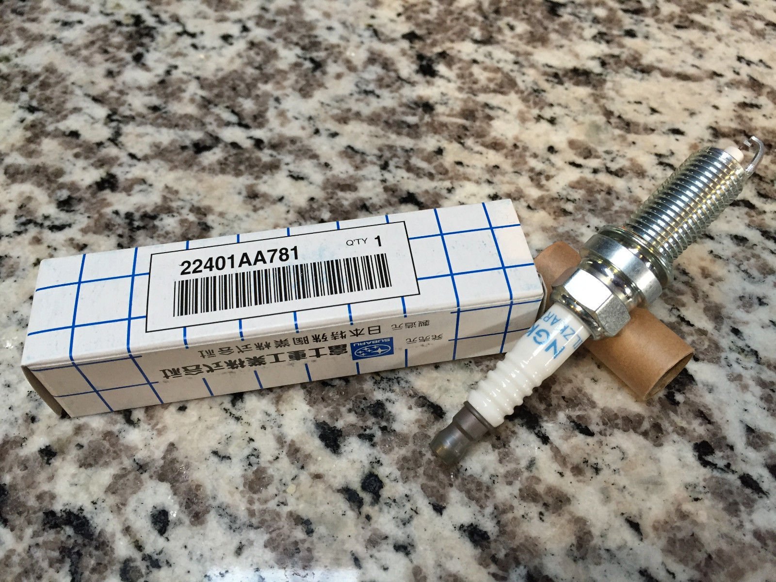 Subaru 2010-2012 Legacy Outback 2.5L Ignition Spark Plug 22401AA731 - OEM Replacement Part for Improved Engine Performance & Fuel Efficiency - Perfect for Daily Commuting & Road Trips