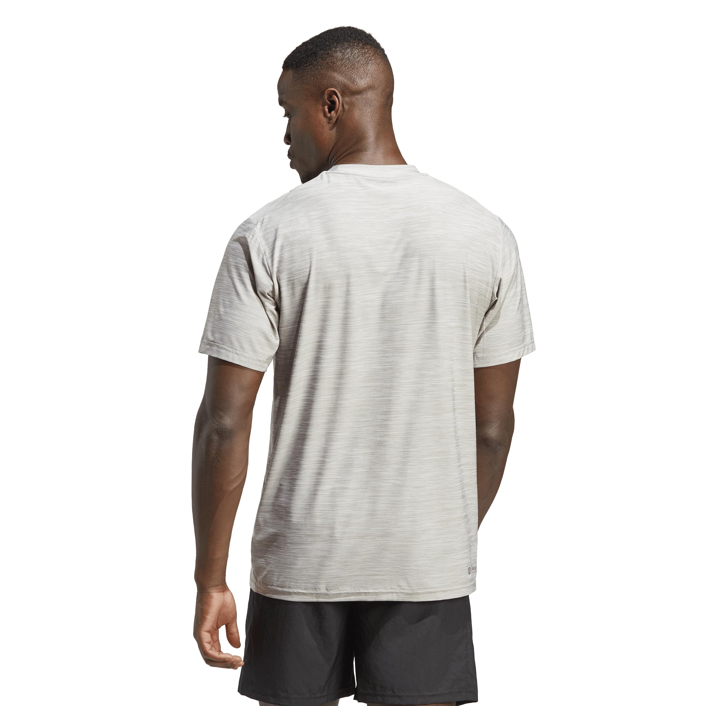 adidas Men's Essentials Stretch Training T-Shirt - Breathable Workout Tee for Gym, Running & Casual Wear | Moisture-Wicking Activewear Top for Fitness & Everyday Use