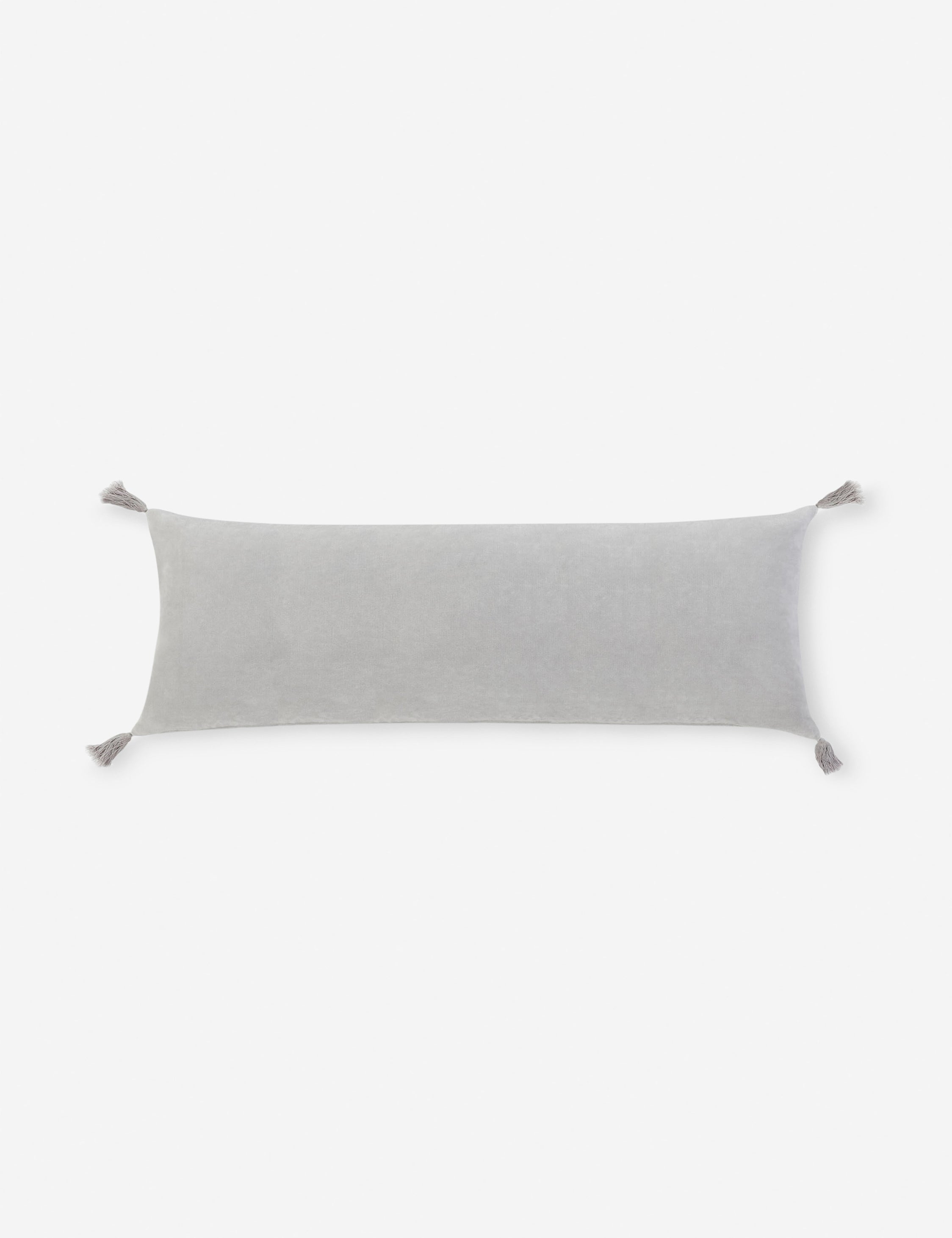 Luxury Bianca Velvet Throw Pillow Covers - Soft Decorative Cushion for Sofa, Bed & Home Decor - Elegant Living Room & Bedroom Accent Pillow by Pom Pom at Home