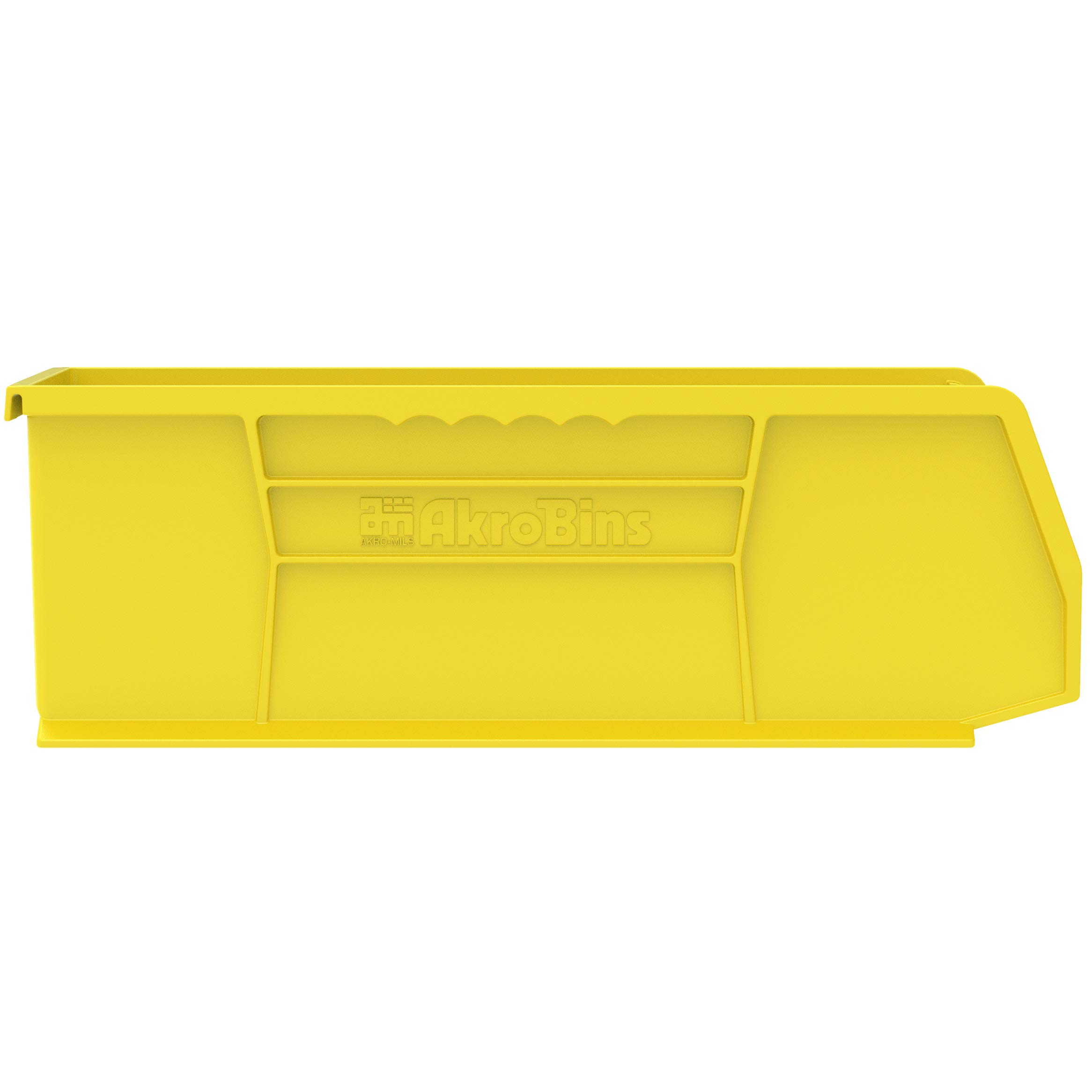 Akro-Mils 30234 AkroBins 12-Pack Yellow Plastic Storage Bins | 15