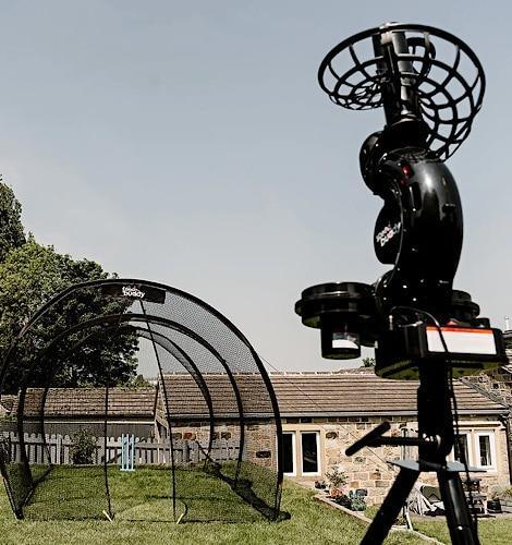 Speed Buddy Cricket Ball Feed Machine - Automatic Cricket Ball Launcher for Practice & Training | Perfect for Backyard, Nets & Coaching Sessions