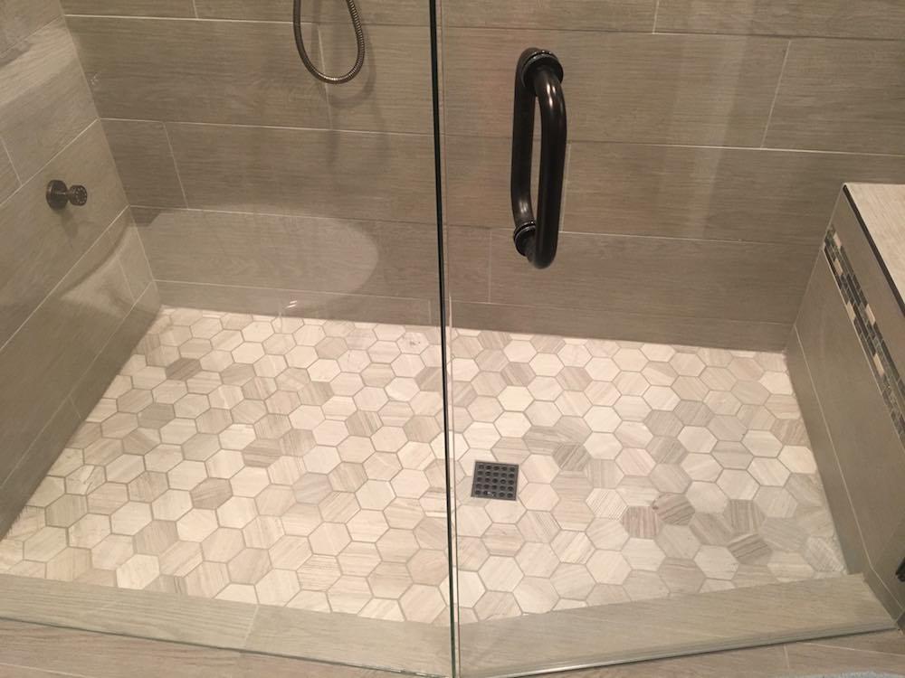 Hexagon Haisa Marble Mosaic Tile - Light Grey Natural Stone Backsplash for Kitchen & Bathroom Wall Decor