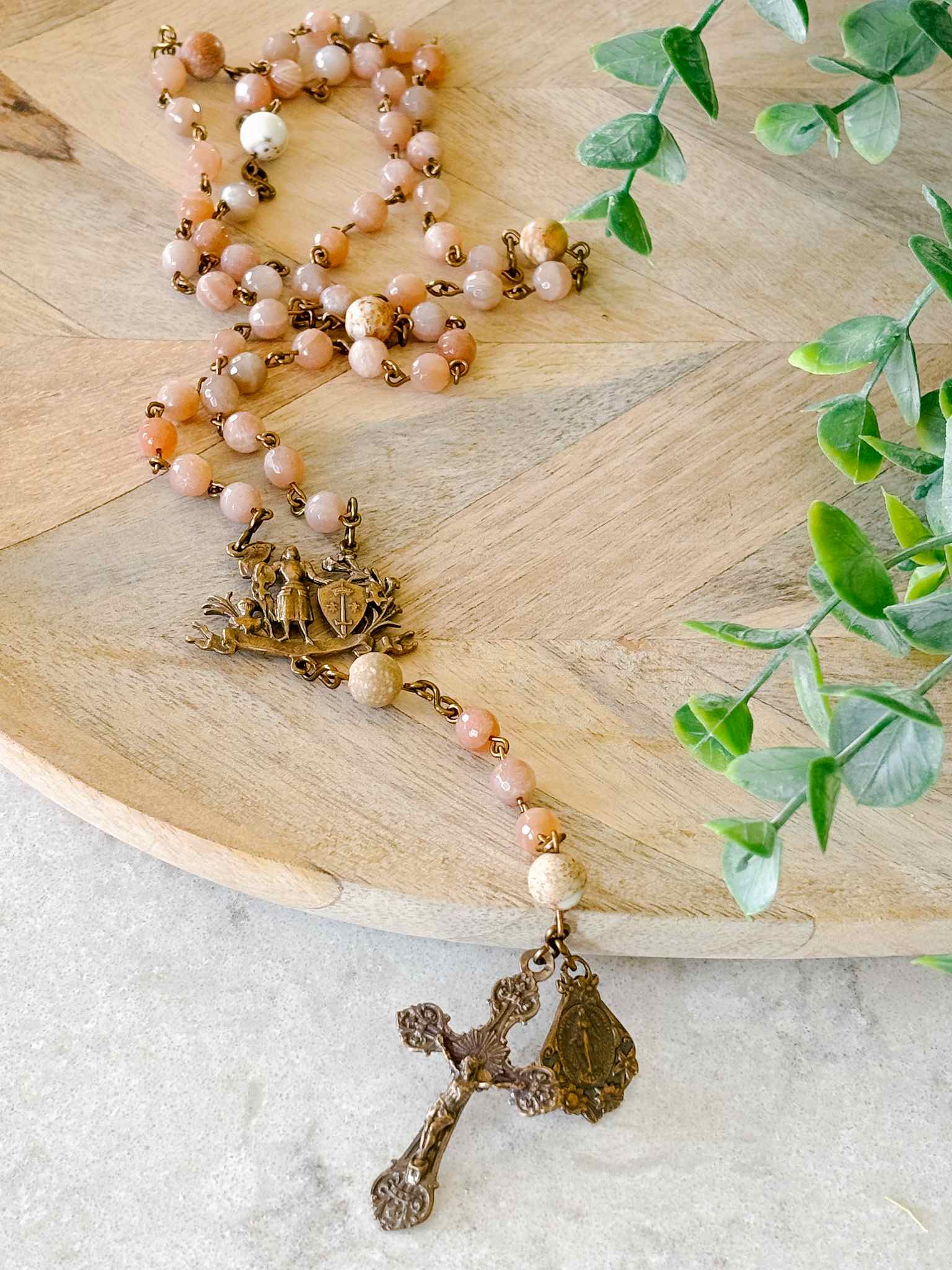 St. Joan of Arc Rosary - Catholic Prayer Beads for Devotion, Protection & Spiritual Growth - Perfect for Prayer, Meditation & Gifting