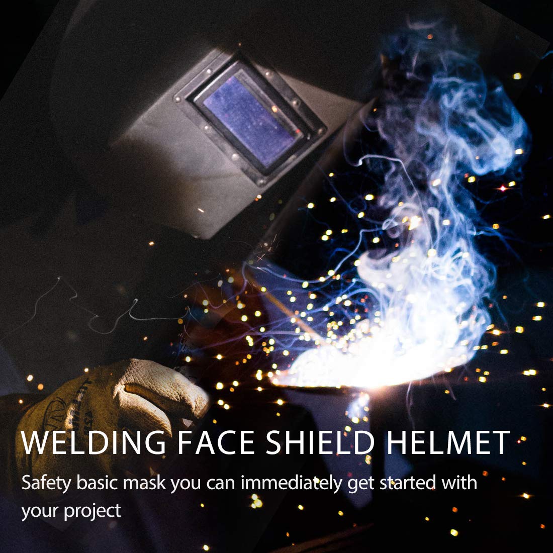 VIVOHOME 130 Amp MIG Welder with Flux Core Wire, Automatic Feed, No Gas Required, 110V Portable Welding Machine - Perfect for DIY, Home Repairs, Metal Fabrication & Automotive Projects (Includes Free Welding Mask) - Black