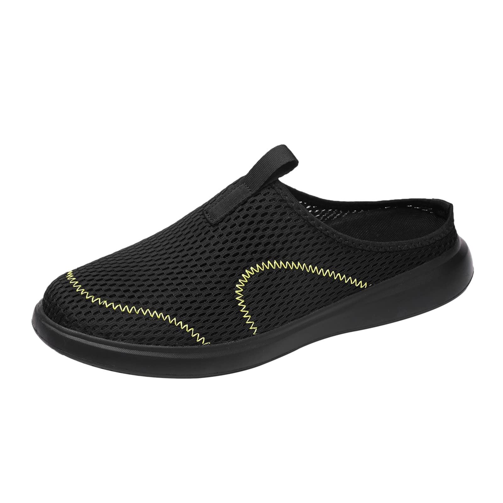 Men's Walking Shoes - Soft-Soled Non-Slip Slip-On Sneakers for Outdoor & Casual Wear | Lightweight Breathable Mesh Comfort Shoes for Walking, Travel & Daily Activities