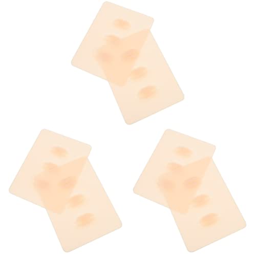 iplusmile 6 Pcs Fake Lip Tattoo Practice Skin - Realistic Silicone Lip Tattoo Training Pad for Beginners & Professionals - Perfect for Lip Tattoo Practice, Makeup Artists & Beauty Schools