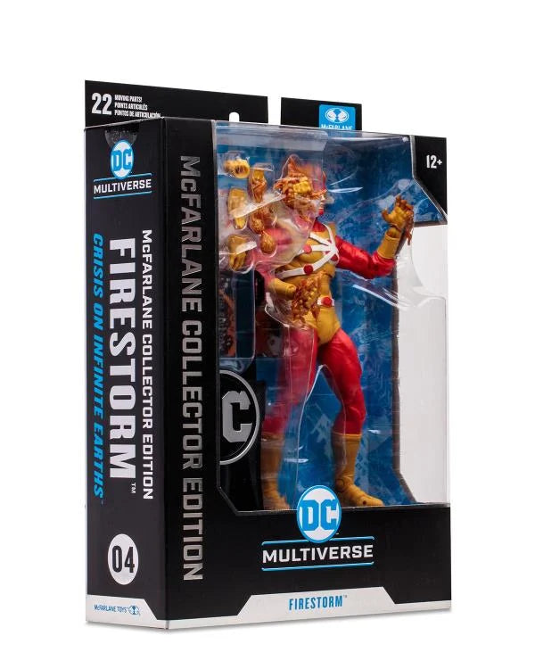 Crisis on Infinite Earths: DC Multiverse Collector Edition Firestorm Action Figure – Perfect for Display, Collecting, and Comic Book Scenes