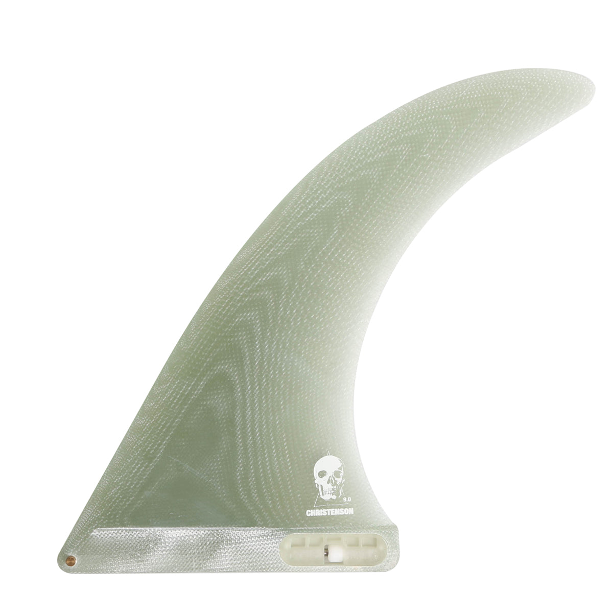 FCS II Christenson PG 8.0 Longboard Surfboard Fin - High Performance Volan Fiberglass for Smooth Cruising & Carving - Perfect for Classic Longboard Surfing & Wave Riding