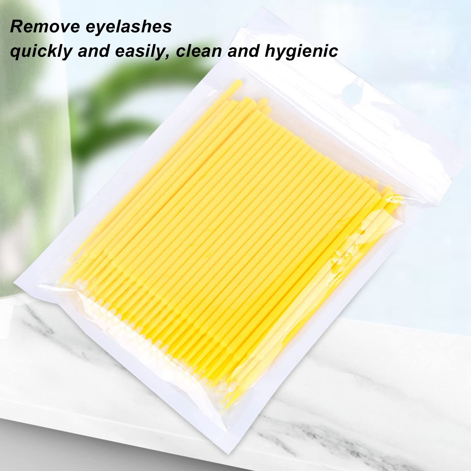 Foldable Makeup Applicator 400pcs - Disposable Micro Cotton Swabs for Eyeshadow & Eyeliner Application | Safe Cosmetic Supplies for Women | Perfect for Travel, Professional Makeup & Touch-ups