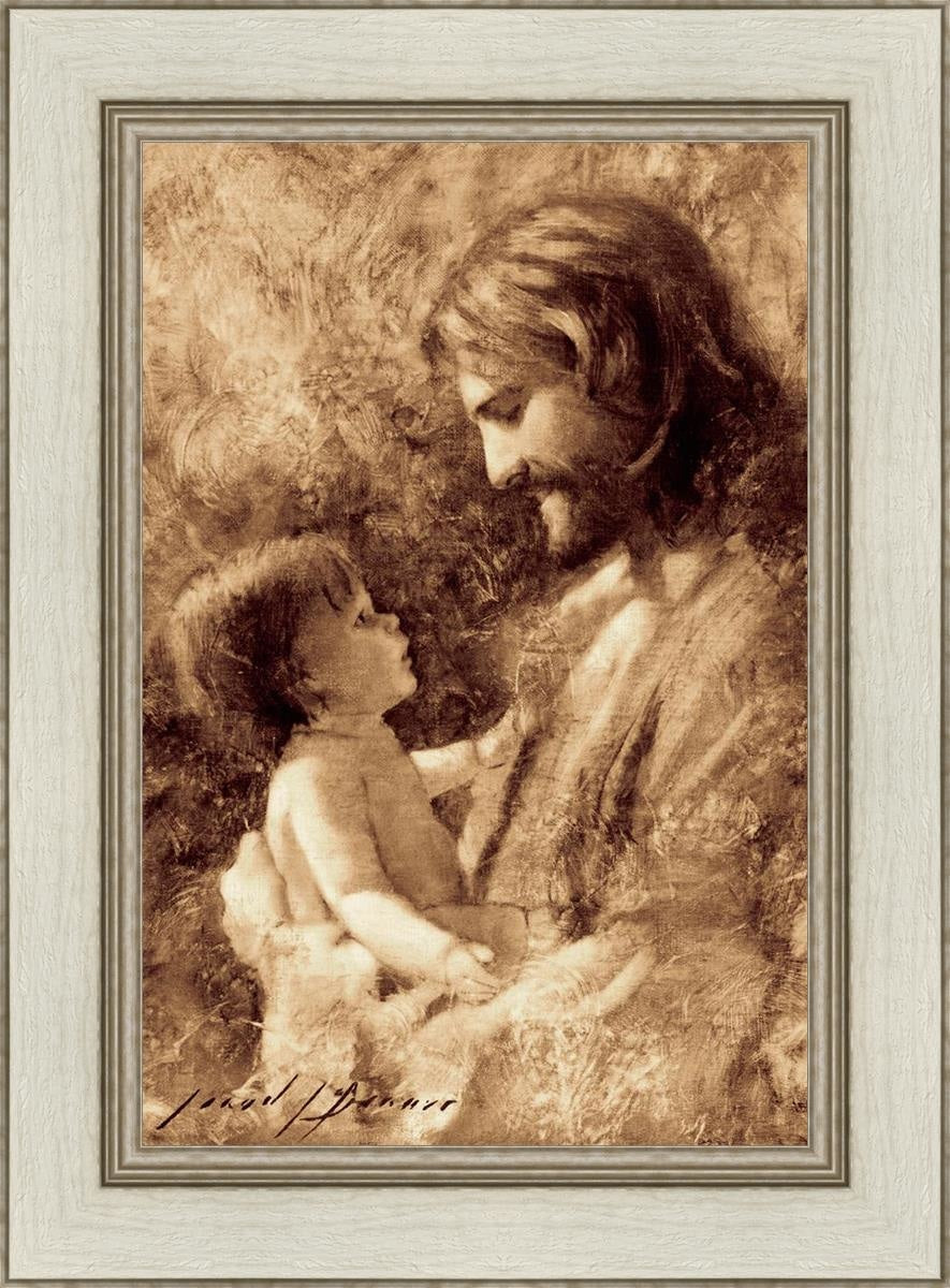 For Such Is The Kingdom - Inspirational Christian Wall Art Decor for Home, Office & Church - Perfect for Gifts, Bible Study & Faith-Based Spaces