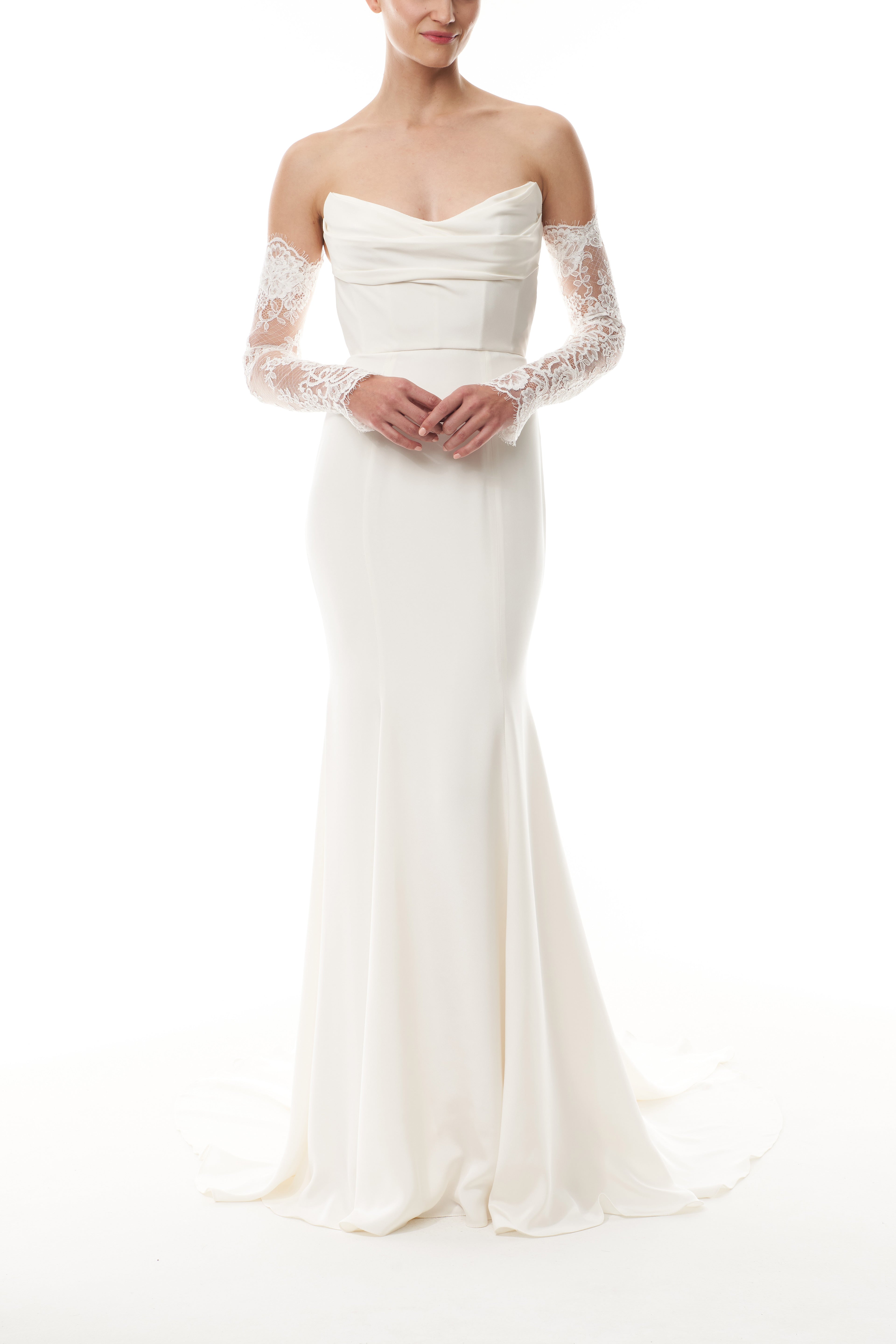 Elegant Sloane Lace Sleeves for Women | Romantic Long Sleeve Blouse | Perfect for Weddings, Parties & Special Occasions