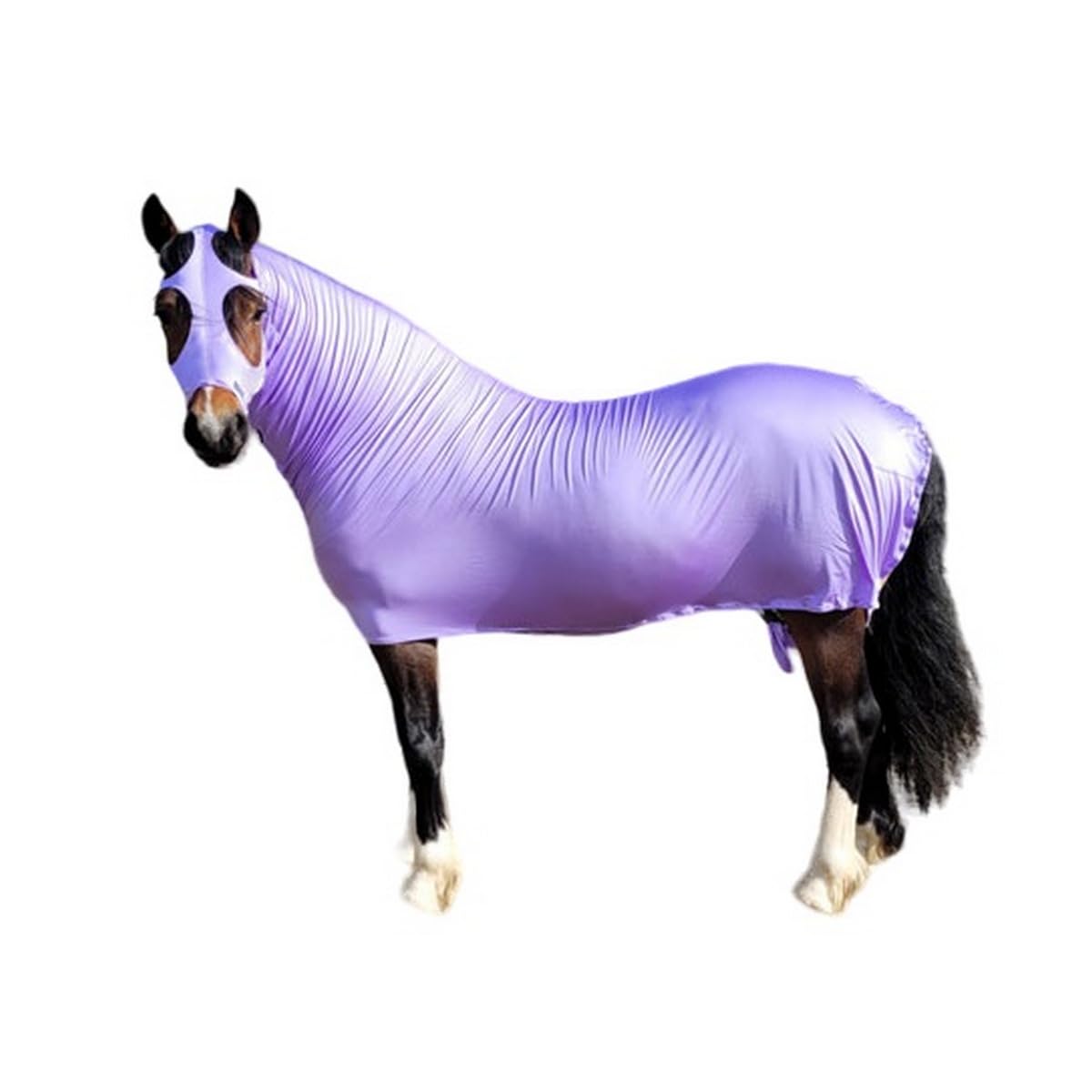 Premium Body Wrap (14.2hh) - Soft & Comfortable Purple Post-Workout Recovery Wrap for Women & Men - Perfect for Yoga, Gym, and Relaxation at Home