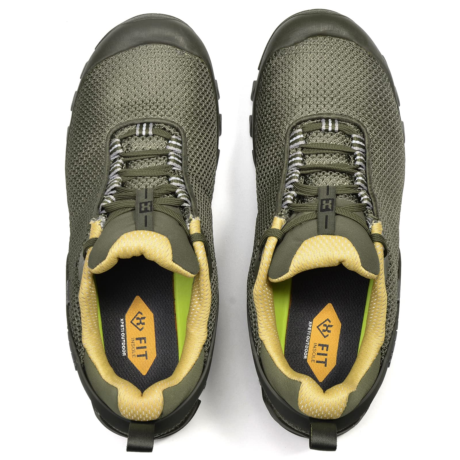 XPETI Men's Terra Low Hiking Shoes - Lightweight Waterproof Outdoor Trail Running Shoes for Hiking, Camping & Backpacking