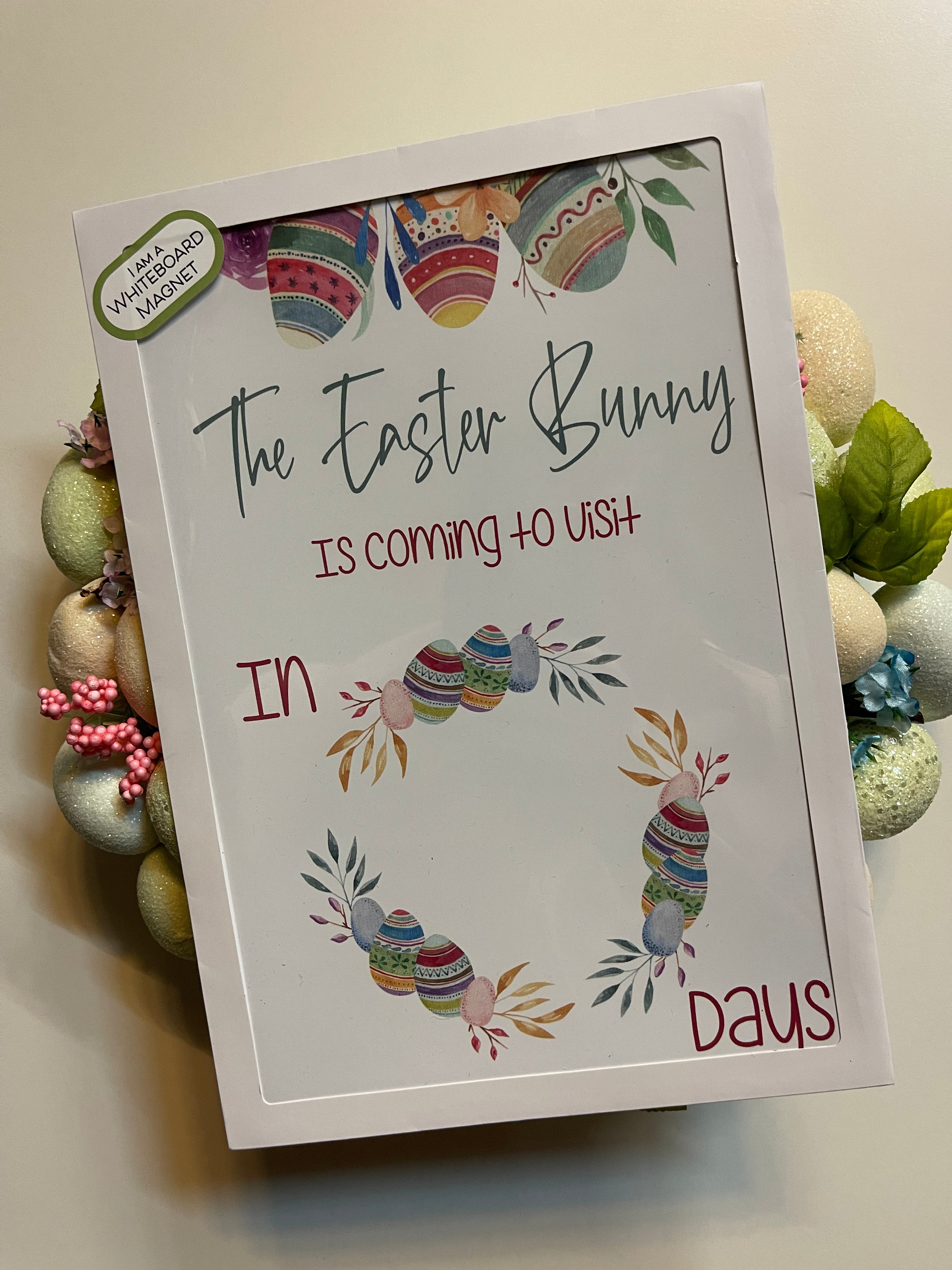 Easter Countdown Whiteboard Magnet Eggs - Fun Holiday Decor & Classroom Activity for Kids
