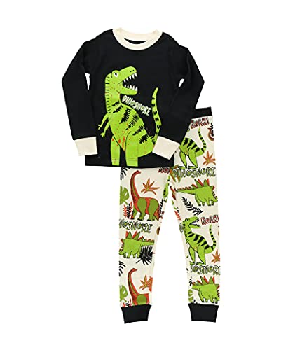 Dinosnore Black Pajama Sets