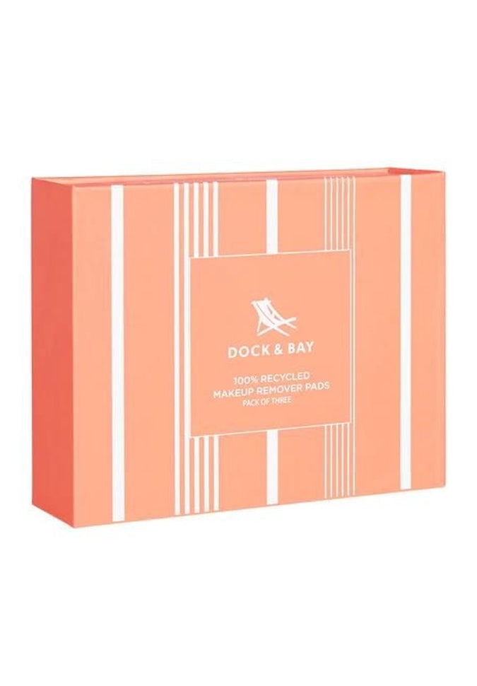 Dock & Bay Eco-Friendly Reusable Makeup Remover Pads - Soft & Washable Cotton Rounds for Gentle Face Cleansing | Perfect for Travel, Daily Skincare & Sustainable Beauty Routine