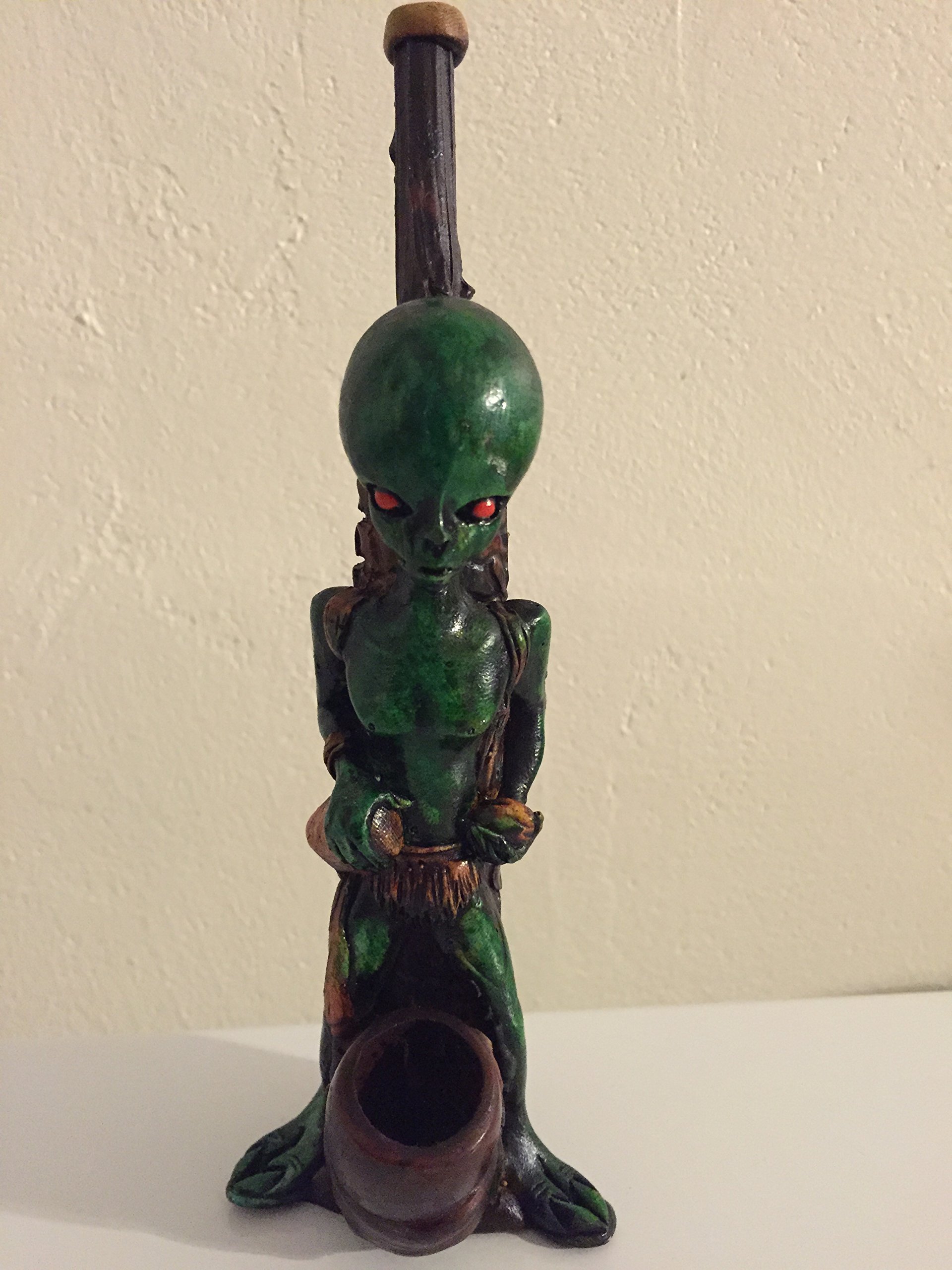 Handmade Alien Man Design Tobacco Pipe - Premium Smoking Pipe for Men, Unique Gift for Pipe Collectors & Smokers - Perfect for Relaxation, Meditation & Special Occasions