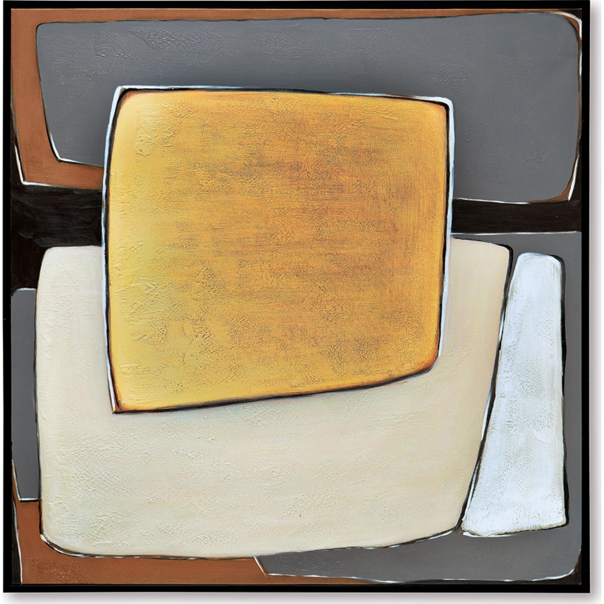 Actman Wall Art - 48x48 Inches Modern Canvas Painting for Living Room, Bedroom & Office Decor | Large Abstract Artwork for Home & Office Wall Decor