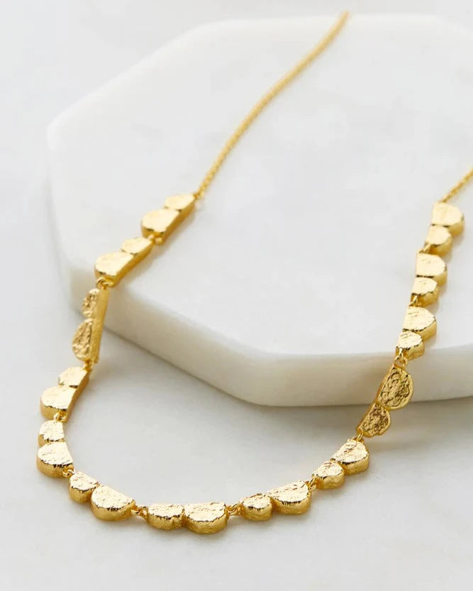 Zafino Chloe Necklace for Women - Elegant Gold Plated Pendant with Cubic Zirconia - Perfect for Parties, Weddings & Everyday Wear